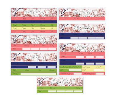 Mulan Budgeting sticker Kit | Standard Vertical Planner Stickers | Standard Vertical Budget Stickers