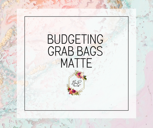 5 Budgeting stickers kits Grab bags