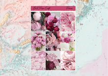 Load image into Gallery viewer, RTS Peonies Deluxe kit | EC Planner Stickers