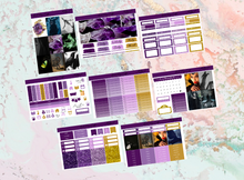 Load image into Gallery viewer, RTS Maleficent Deluxe kit | Standard Vertical Planner Stickers