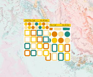 Beauty journaling kit | Standard Vertical Planner Stickers