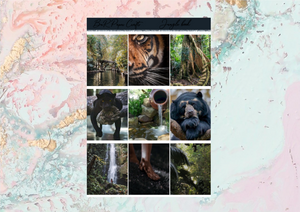 Jungle book Deluxe kit | Standard Vertical Planner Stickers