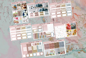 Ranunculus Deluxe kit | Standard Vertical Planner Stickers