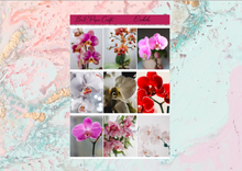 Load image into Gallery viewer, Orchids Deluxe kit | Standard Vertical Planner Stickers