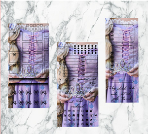 Rapunzel hobonichi kit | Foil Planner Stickers