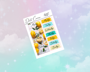 PP weeks add on | Foil Planner Stickers| EC Planner Stickers