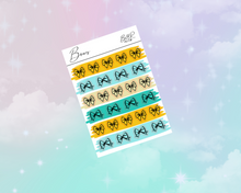 Load image into Gallery viewer, PP weeks add on | Foil Planner Stickers| EC Planner Stickers