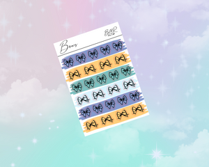 PP weeks add on | Foil Planner Stickers| EC Planner Stickers