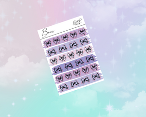 PP weeks add on | Foil Planner Stickers| EC Planner Stickers