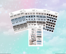 Load image into Gallery viewer, PP weeks add on | Foil Planner Stickers| EC Planner Stickers