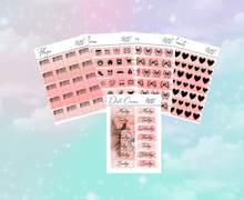 Load image into Gallery viewer, PP weeks add on | Foil Planner Stickers| EC Planner Stickers