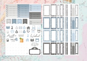 Baby mine Mini kit | Standard Vertical Planner Stickers