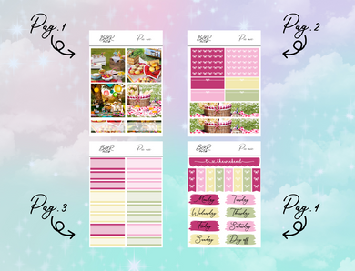 PP Weeks kit | EC Planner Stickers