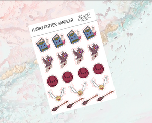Harry Potter Sampler 1 | Foil Planner Stickers | EC Planner Stickers