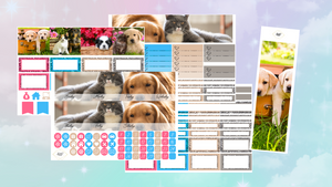Pet Lover Monthly kit | EC Planner Stickers