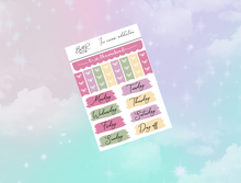 Load image into Gallery viewer, PP Weeks kit | EC Planner Stickers