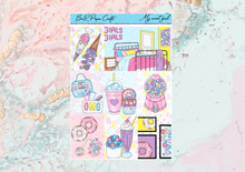 Load image into Gallery viewer, My sweet girl Mini kit | EC Planner Stickers