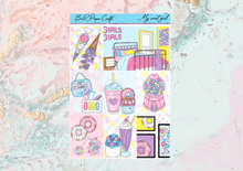 Load image into Gallery viewer, My sweet girl Deluxe kit | EC Planner Stickers