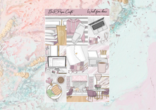Load image into Gallery viewer, Work from home Mini kit | EC Planner Stickers