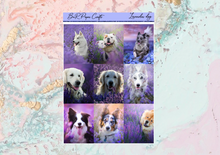 Load image into Gallery viewer, Lavender dog Mini kit | EC Planner Stickers