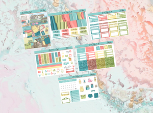 Lake house Mini kit | Standard Vertical Planner Stickers
