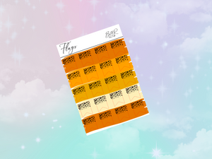 PP weeks add on | Foil Planner Stickers| EC Planner Stickers