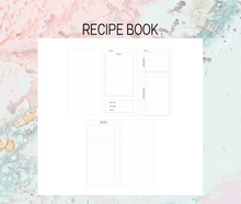Load image into Gallery viewer, Recipe book Plan B Planner | Foil Planner Stickers | Standard vertical planner