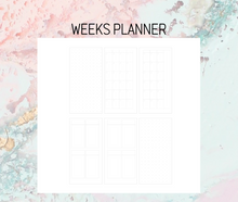 Load image into Gallery viewer, Weeks Plan B Planner | Foil Planner Stickers | Standard vertical planner