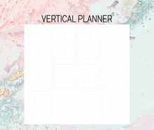 Load image into Gallery viewer, Vertical Plan B Planner | Foil Planner Stickers | Standard planner