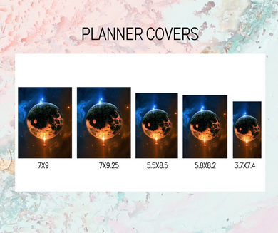 Extra cover Plan B Planner | Foil Planner Stickers | EC PLANNER