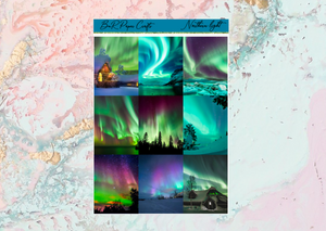 Northen Lights FULL BOXES only | Standard Vertical Planner Stickers