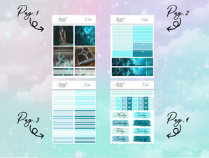 Kida PP Weeks kit | EC Planner Stickers