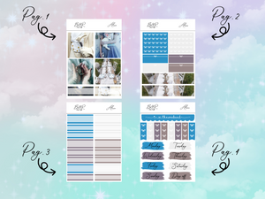 Alice PP Weeks kit | EC Planner Stickers