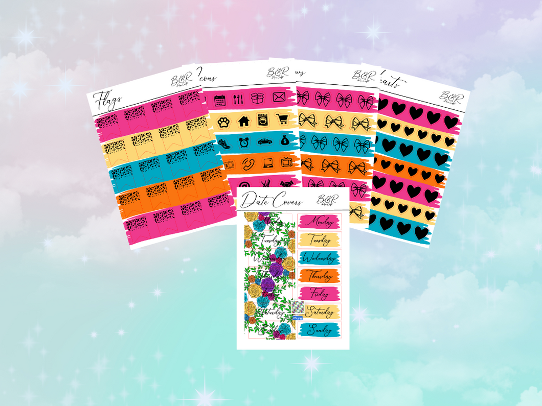 Remember me PP weeks add on | Foil Planner Stickers| EC Planner Stickers