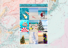 Load image into Gallery viewer, Christmas in July Mini kit | Standard Vertical Planner Stickers