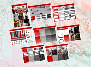 Cruella Deluxe kit | Standard Vertical Planner Stickers
