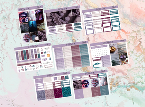 Ursula Deluxe kit | Standard Vertical Planner Stickers