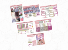 Load image into Gallery viewer, Pink rose Mini kit | Standard Vertical Planner Stickers