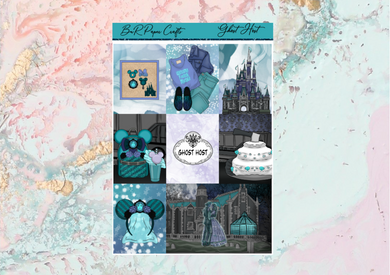 Ghost Host Mini kit | Standard Vertical Planner Stickers