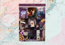 Load image into Gallery viewer, Lilac fall Deluxe kit | Standard Vertical Planner Stickers