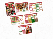 Load image into Gallery viewer, Christmas dog Mini kit | Standard Vertical Planner Stickers