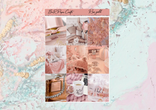 Load image into Gallery viewer, Rose gold Mini kit | Standard Vertical Planner Stickers