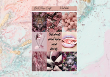 Load image into Gallery viewer, Pink babe Mini kit | Standard Vertical Planner Stickers