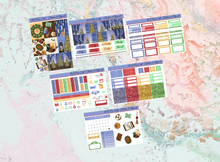 Load image into Gallery viewer, Christmas at Hogwards Mini kit | Standard Vertical Planner Stickers