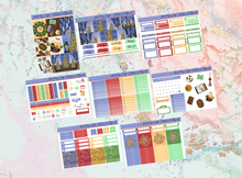 Load image into Gallery viewer, Christmas at Hogwards Deluxe kit | Standard Vertical Planner Stickers