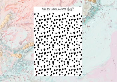 UNDERLAYS foil full boxes | Foil Planner Stickers