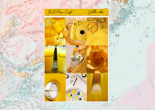 Load image into Gallery viewer, Yellow vibes Mini kit | Standard Vertical Planner Stickers