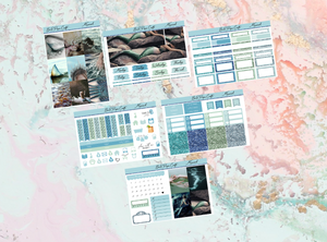 Mermaid Mini kit | Standard Vertical Planner Stickers