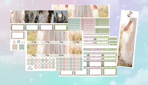 Bridal woods Monthly kit | Standard Vertical Planner Stickers