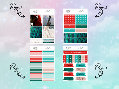 Ariel 2 PP Weeks kit | EC Planner Stickers